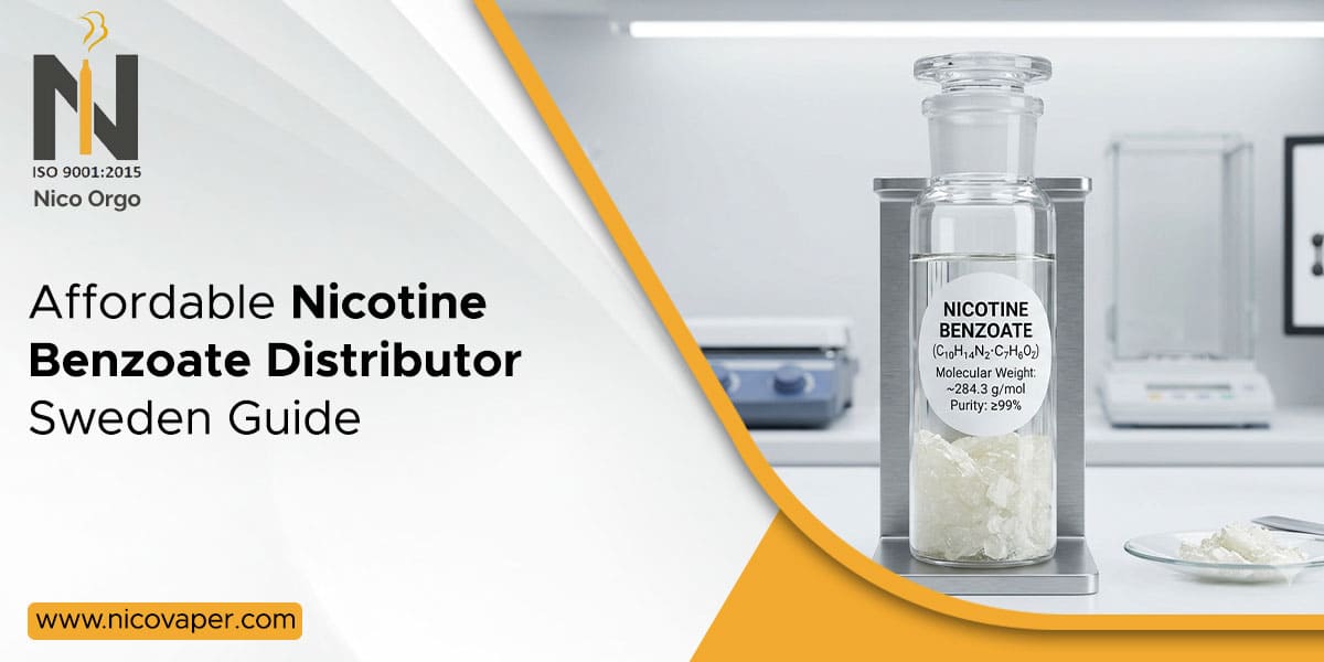 Affordable Nicotine Benzoate Distributor Sweden Guide