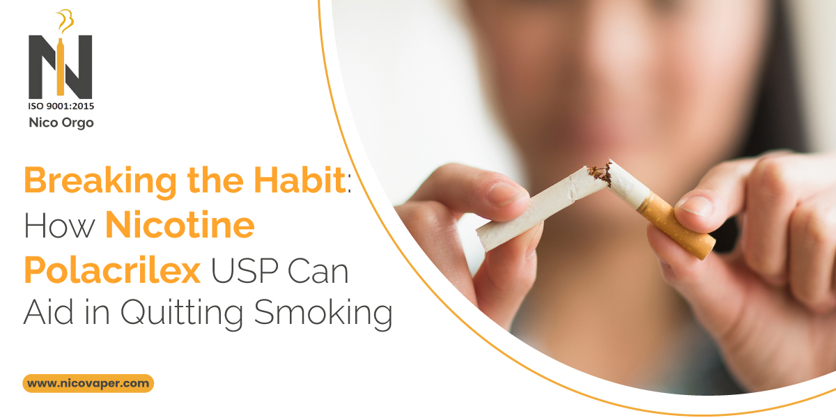 Breaking the Habit: How Nicotine Polacrilex USP Can Aid in Quitting Smoking