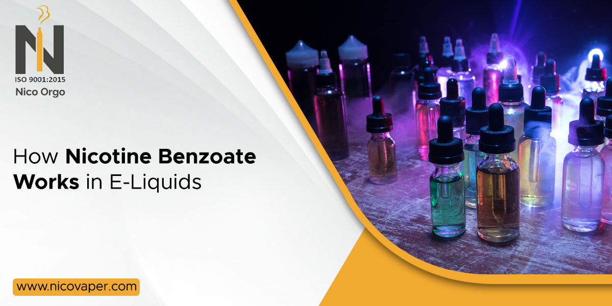 How Nicotine Benzoate Works in E-Liquids