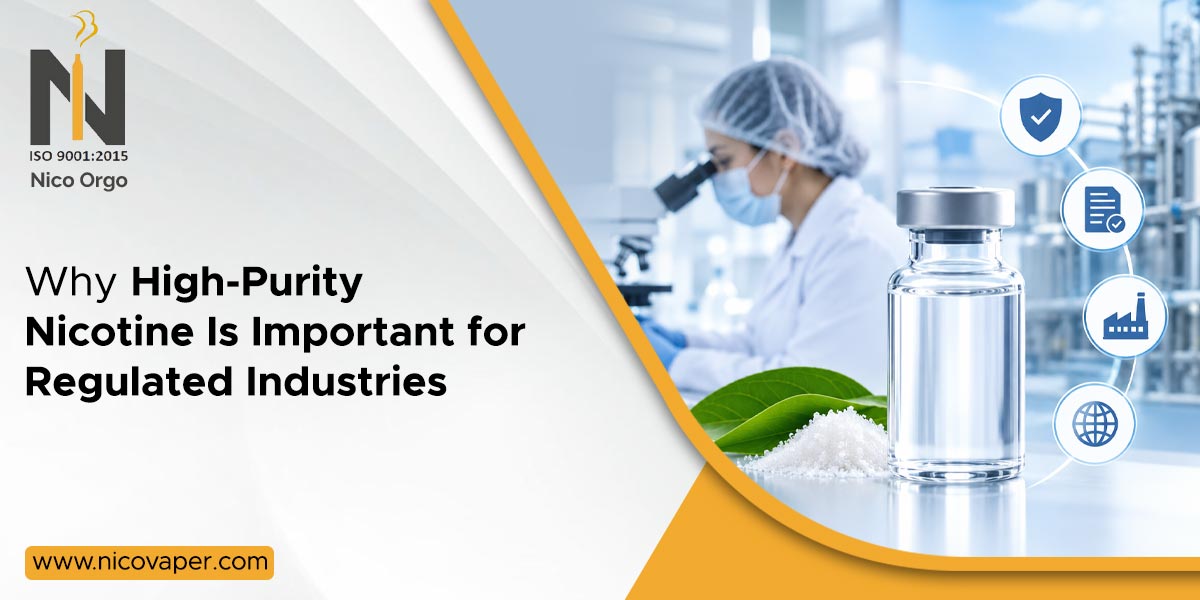 Nicotine USP/EP Exporter in United Kingdom, Nicotine USP/EP Supplier in United Kingdom