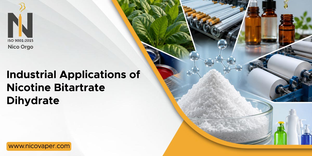 Industrial Applications of Nicotine Bitartrate Dihydrate
