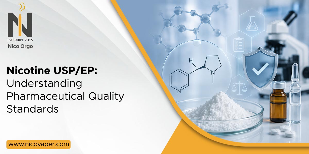 Nicotine USP/EP:  Understanding Pharmaceutical Quality Standards
